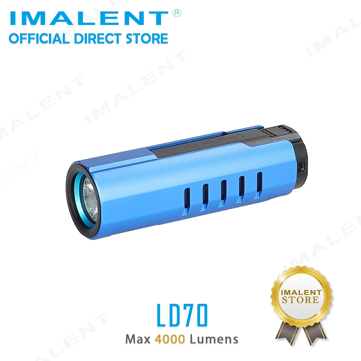 IMALENT LD70 Rechargeable EDC Flashlight For Hiking And Camping