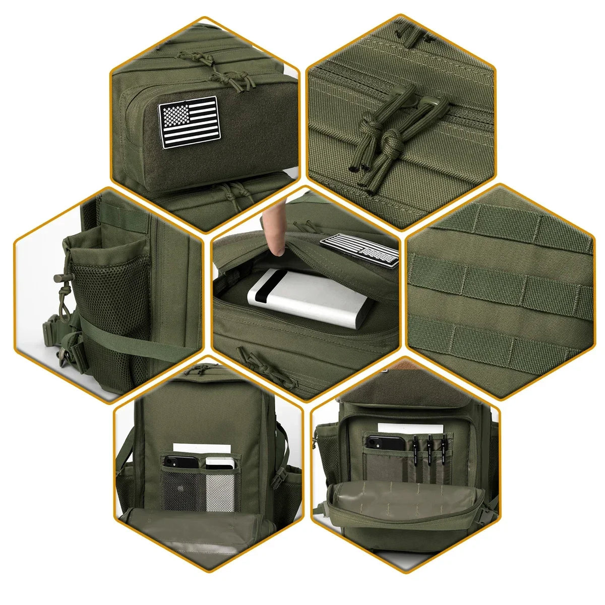 ReFire Gear Tactical Backpack For Outdoor Hiking Travel Camping