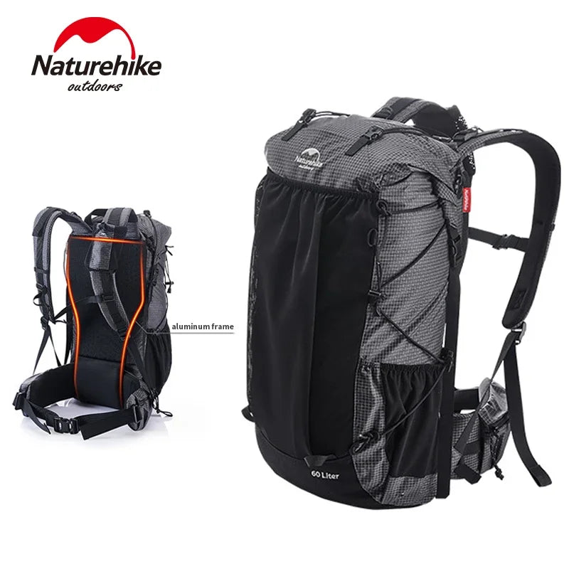 Naturehike Rock Nylon Travel Backpack With Rain Cover