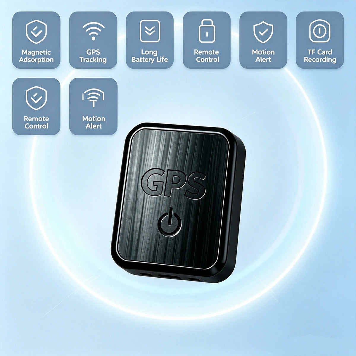 Mini Magnetic GPS Tracker Waterproof Real Time Long Battery Life