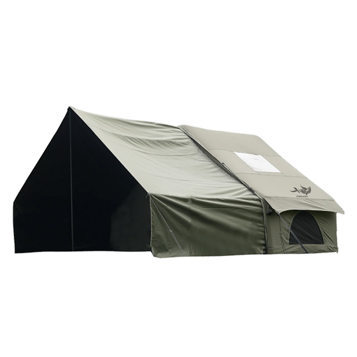 Pakicetus Inflatable Glamping Tent With Roof Window Quick Setup