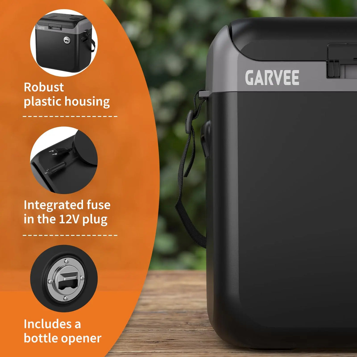 HiMISS Thermoelectric Cooler Warmer Portable Electric Refrigerator Travel Camping