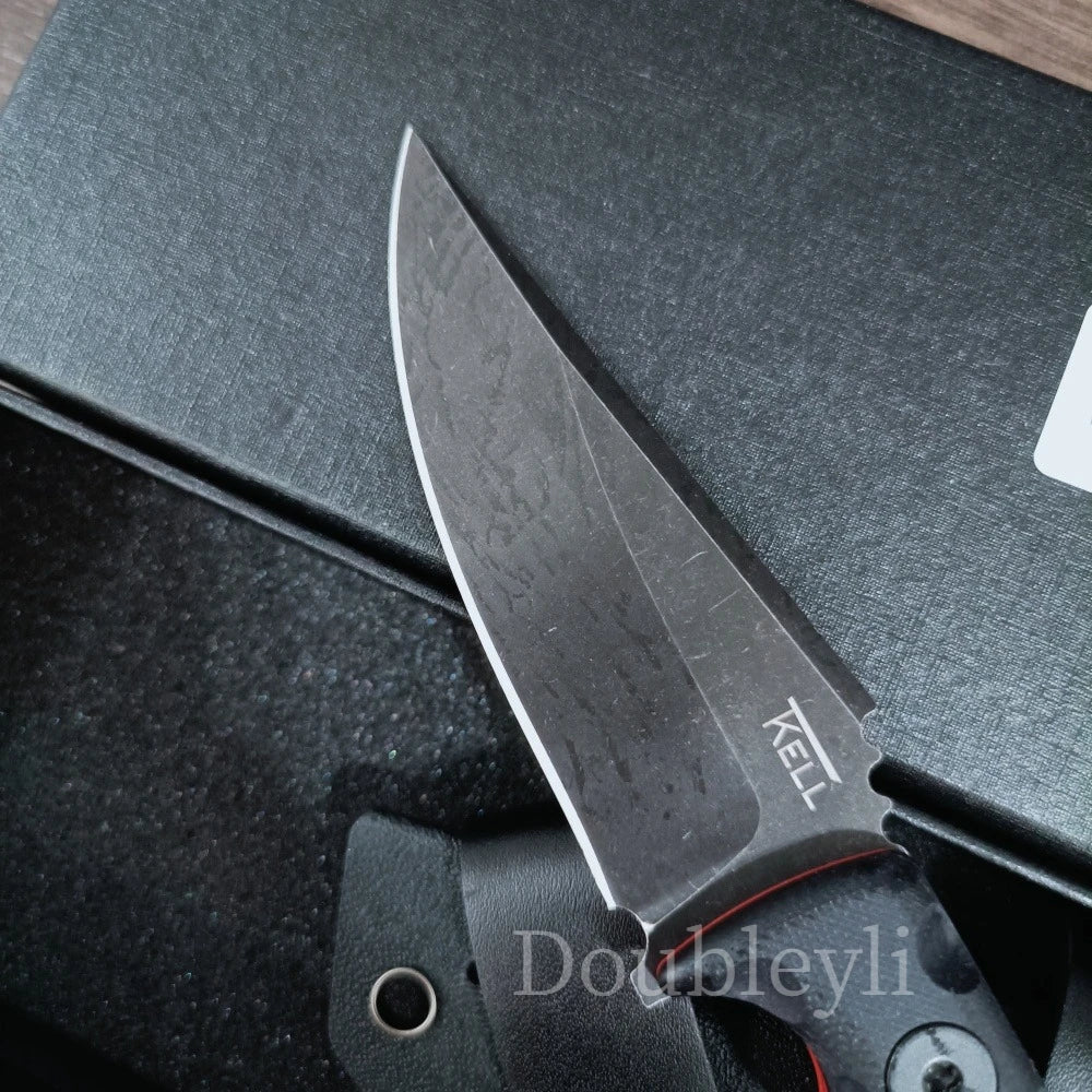 TKELL 003 Stainless Steel Fixed Blade Outdoor Utility Knife