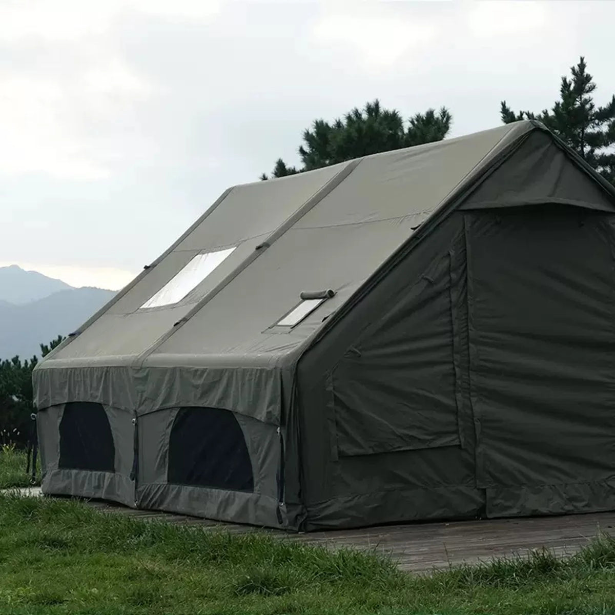 Pakicetus Quick Setup Inflatable Camping Tent Waterproof Hot Tent