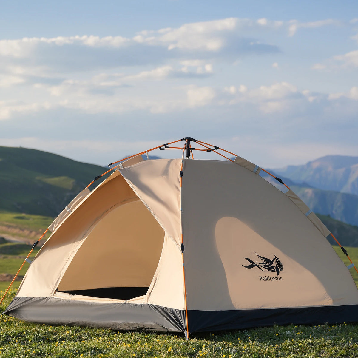 Pakicetus Instant Pop Up Dome Tent For Outdoor Camping Adventure