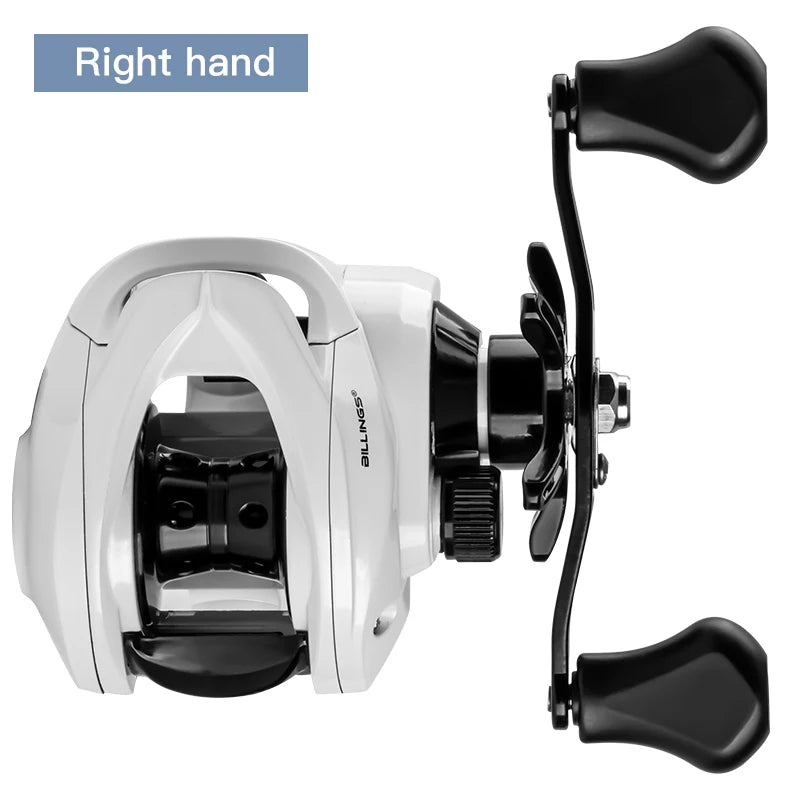 Billings Baitcasting Reel With Magnetic Brake For Fishing
