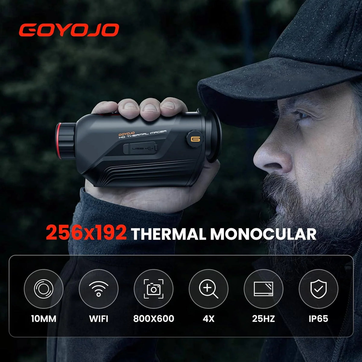 Goyojo G210 G215 Thermal Monocular 256x192 Night Vision Camera