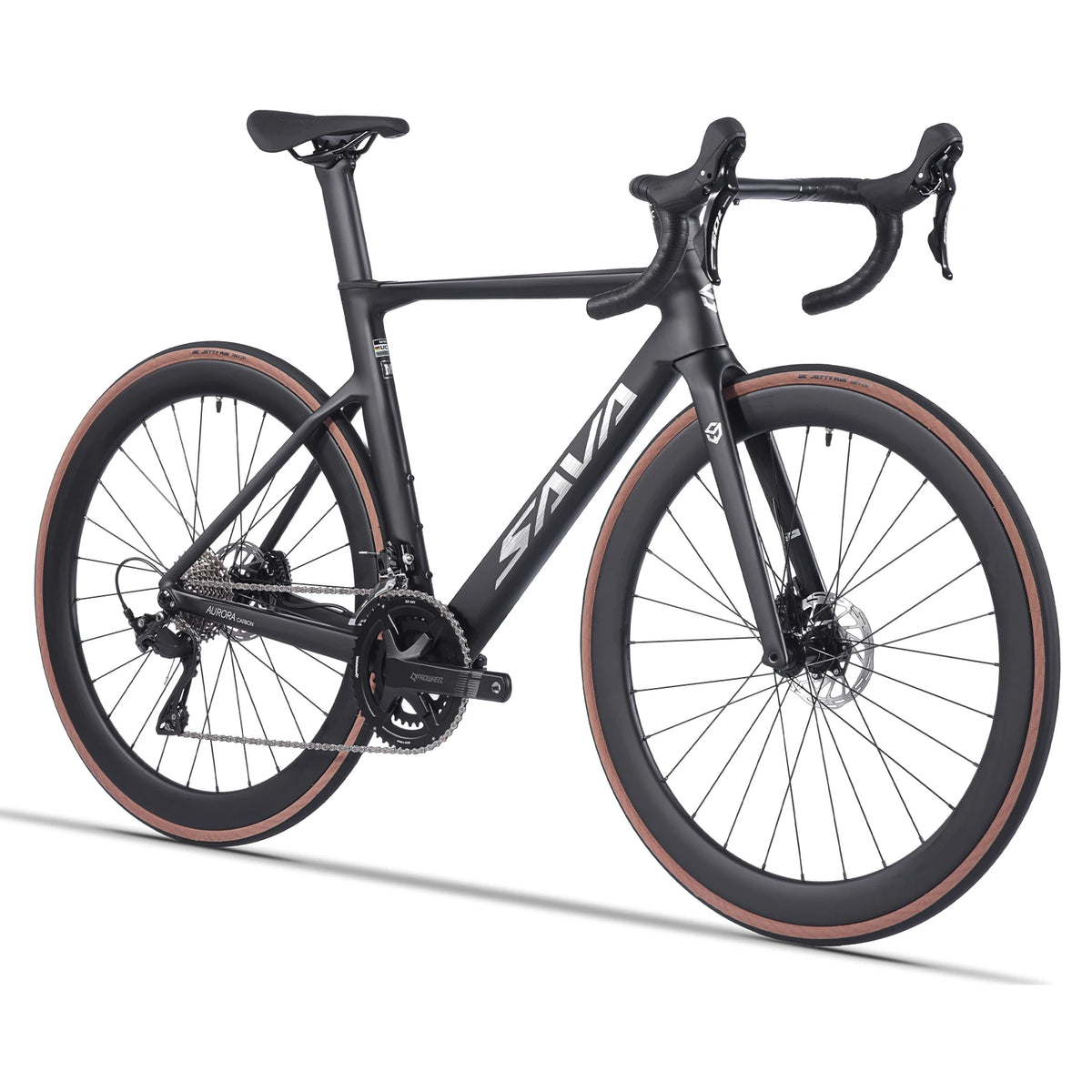 SAVA UCI Certified Carbon Fiber Road Racing Bicycle With Disc Brakes