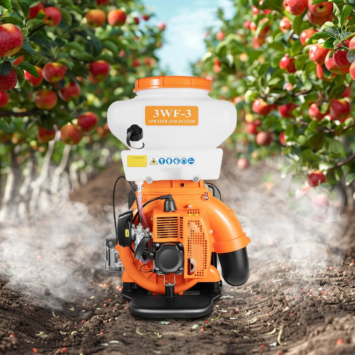 Portable Backpack Gas Sprayer For Orchard And Garden