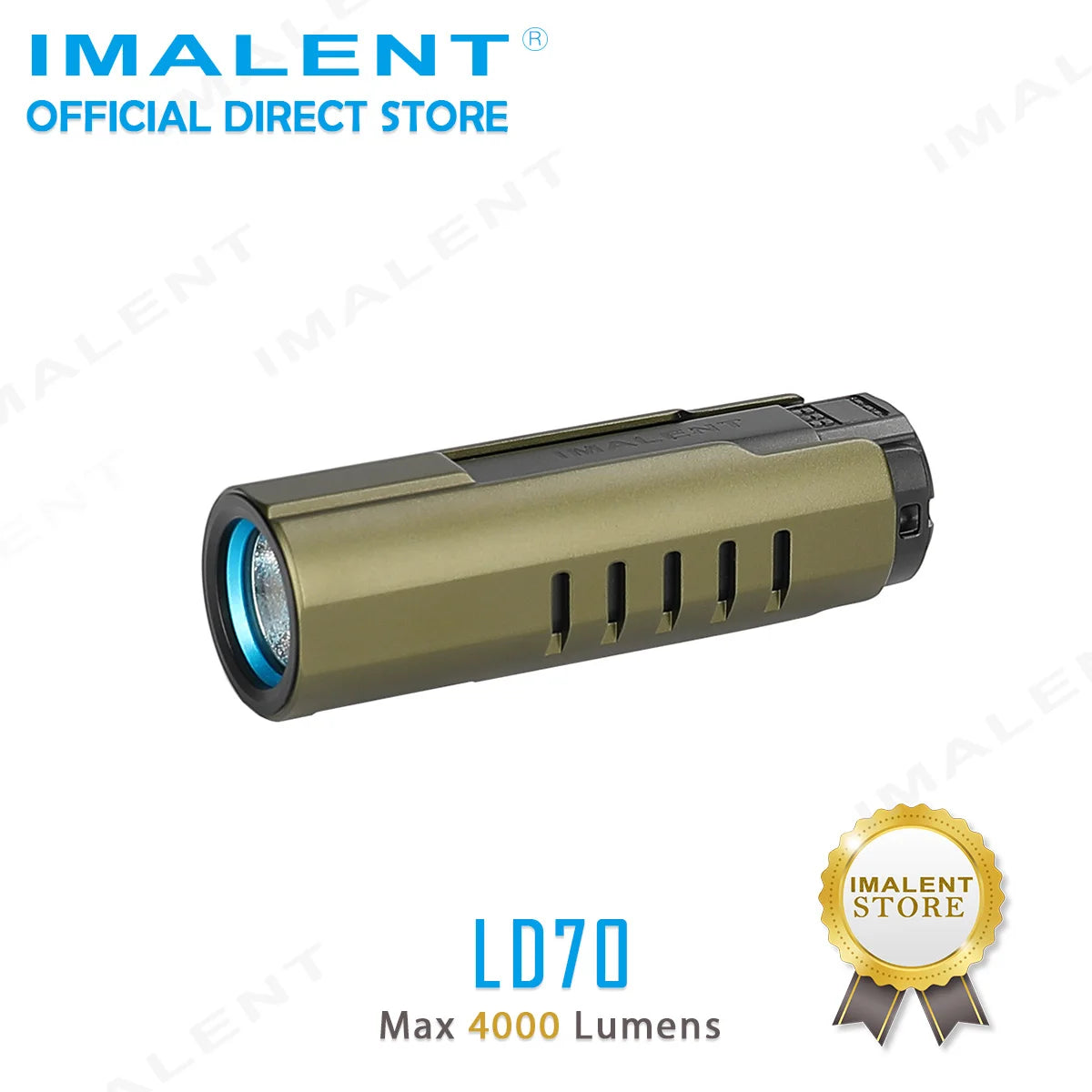 IMALENT LD70 Rechargeable EDC Flashlight For Hiking And Camping