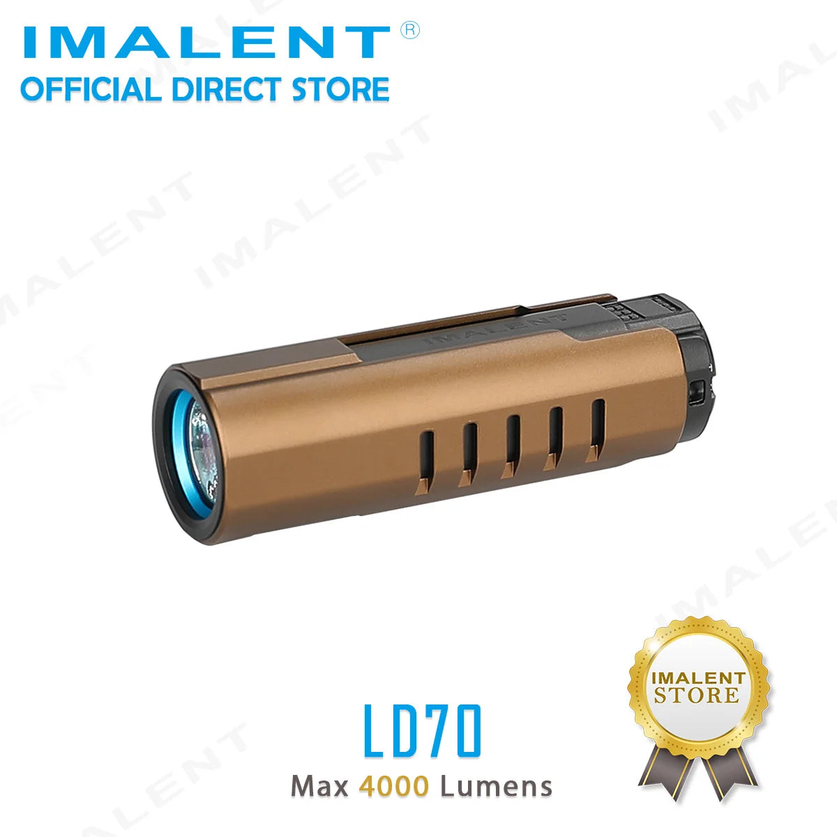 IMALENT LD70 Rechargeable EDC Flashlight For Hiking And Camping