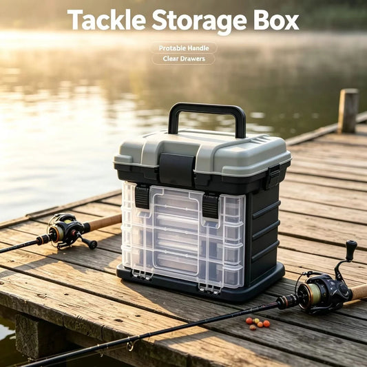 Portable Five Layer Multi Functional Fishing Tackle Storage Box