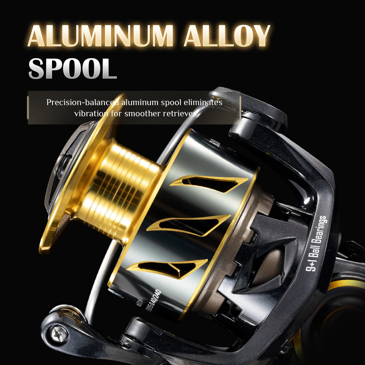 Rooblinos Spinning Reel Ultralight Saltwater Surf Aluminum Fishing Wheel