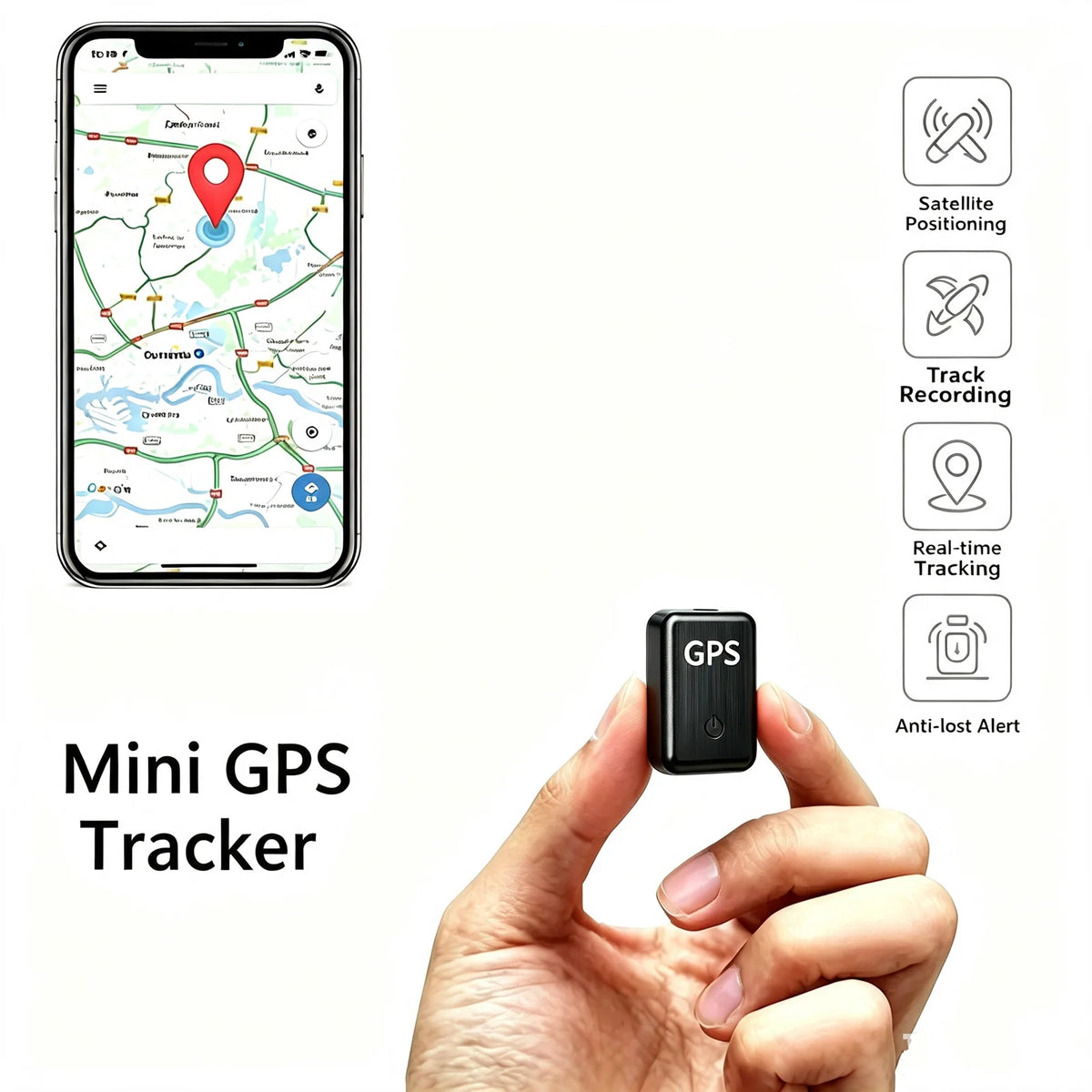 Real Time Mini Magnetic Gps Tracker For Vehicles And Pets