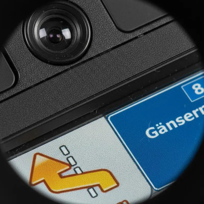Vehicle GPS Navigation System With Dash Cam And Voice Guidance