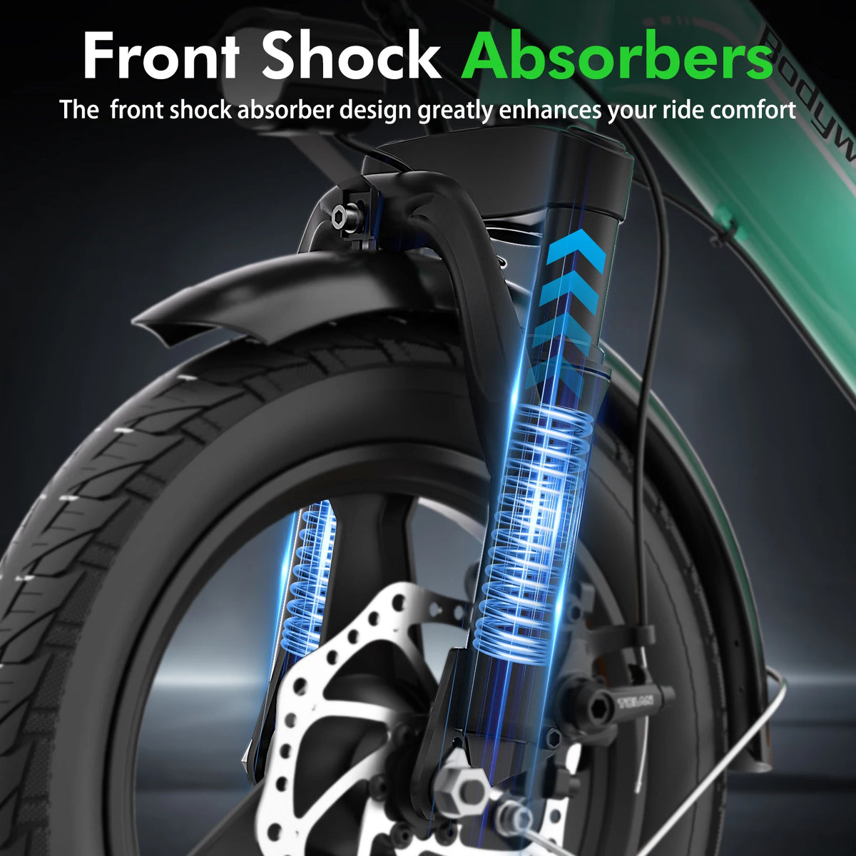 Bodywel T16Pro Foldable Electric Bike for Urban Commuting and Adults