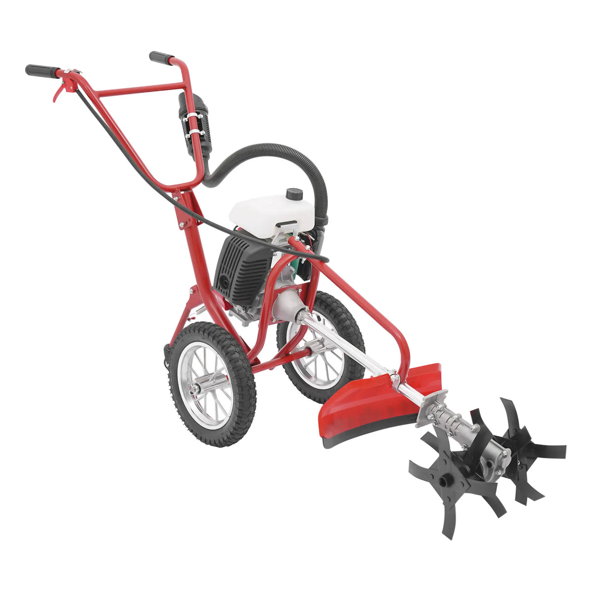 CNCEST Gas Powered Garden Cultivator Tiller For Soil Preparation
