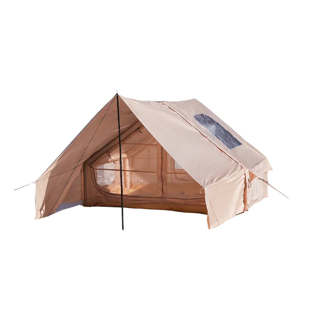 Pakicetus Inflatable Glamping Tent With Roof Window Quick Setup