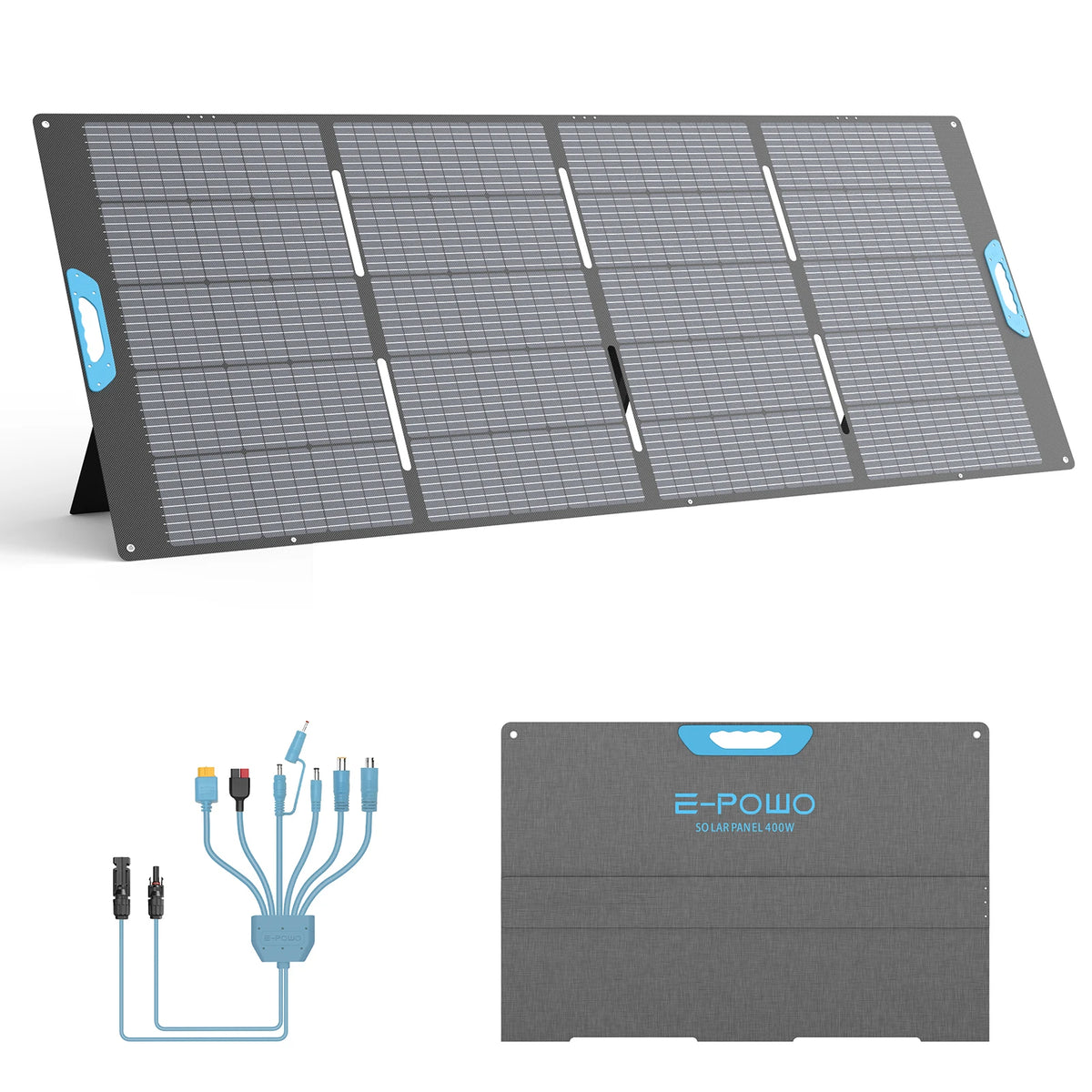 E-POWO Foldable Portable Solar Panel With IP67 Protection