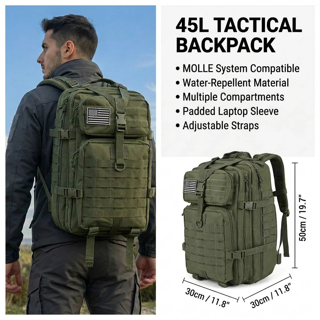 ReFire Gear Tactical Hunting Backpack For Outdoor Adventures