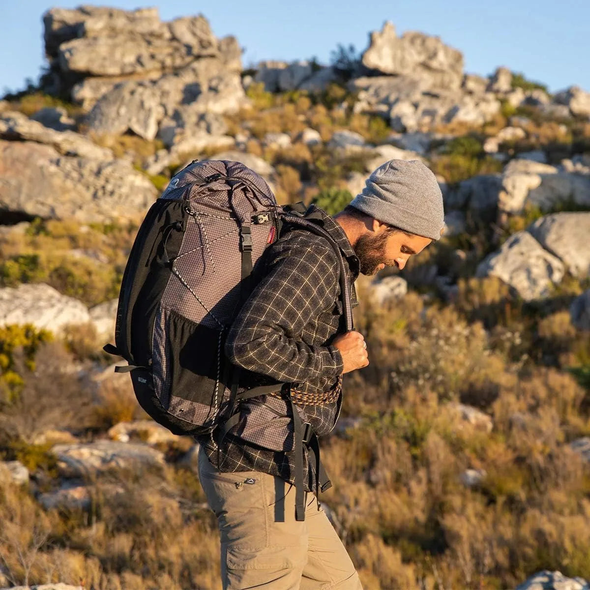 Naturehike Rock Nylon Travel Backpack With Rain Cover