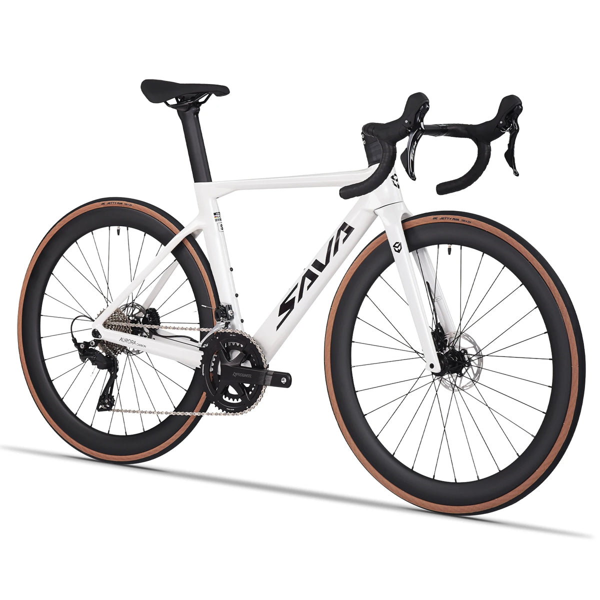 SAVA UCI Certified Carbon Fiber Road Racing Bicycle With Disc Brakes