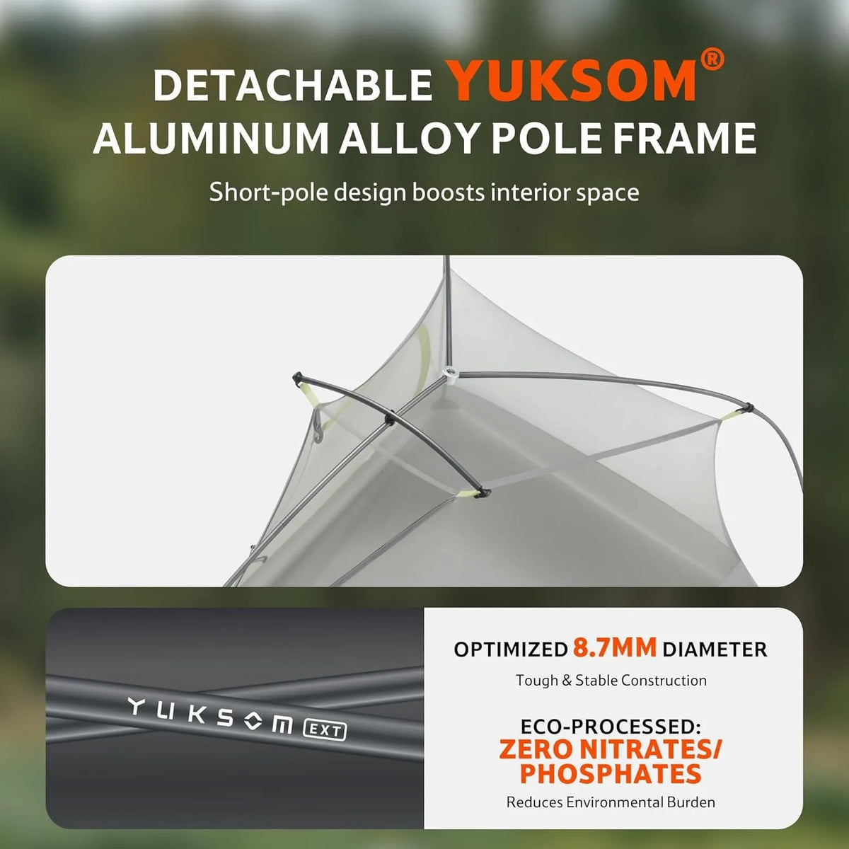Naturehike Star Trail EXT Dual Layer Ultralight Nylon Hiking Tent