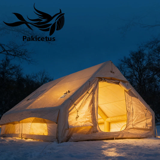 Pakicetus Quick Setup Inflatable Camping Tent Waterproof Hot Tent