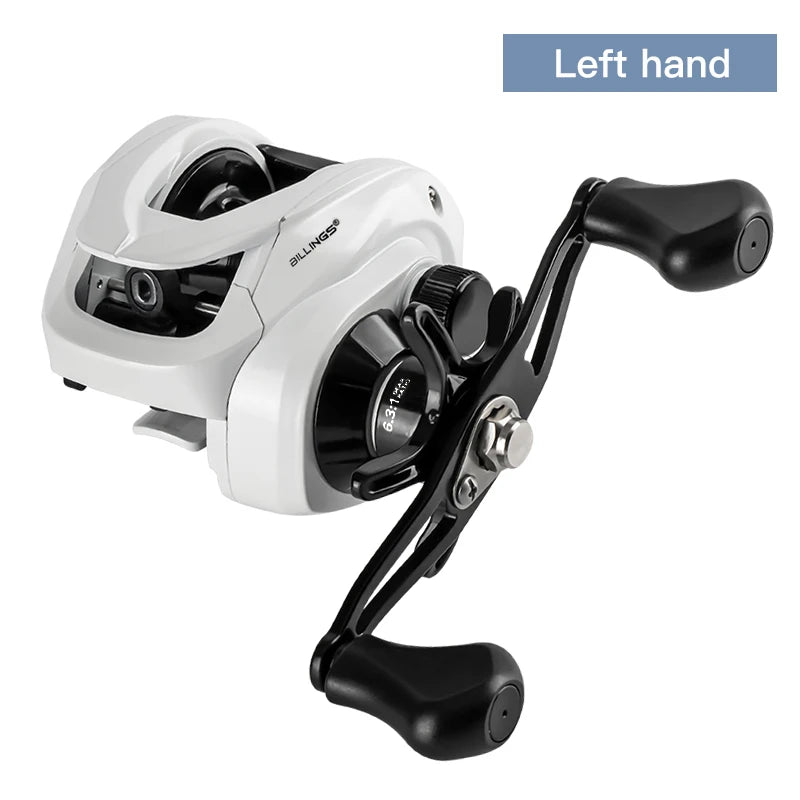 Billings Baitcasting Reel With Magnetic Brake For Fishing