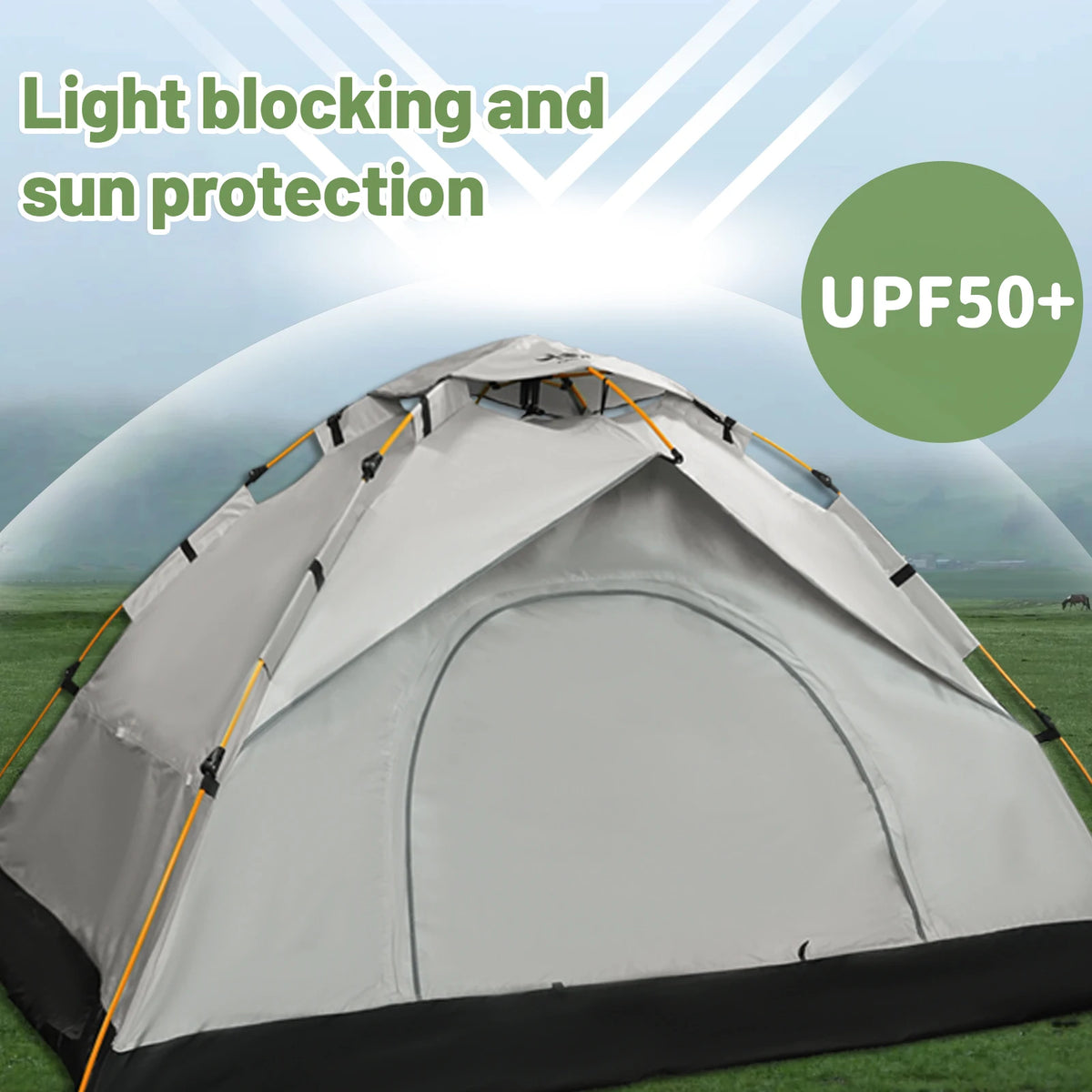 Pakicetus Instant Pop Up Dome Tent For Outdoor Camping Adventure