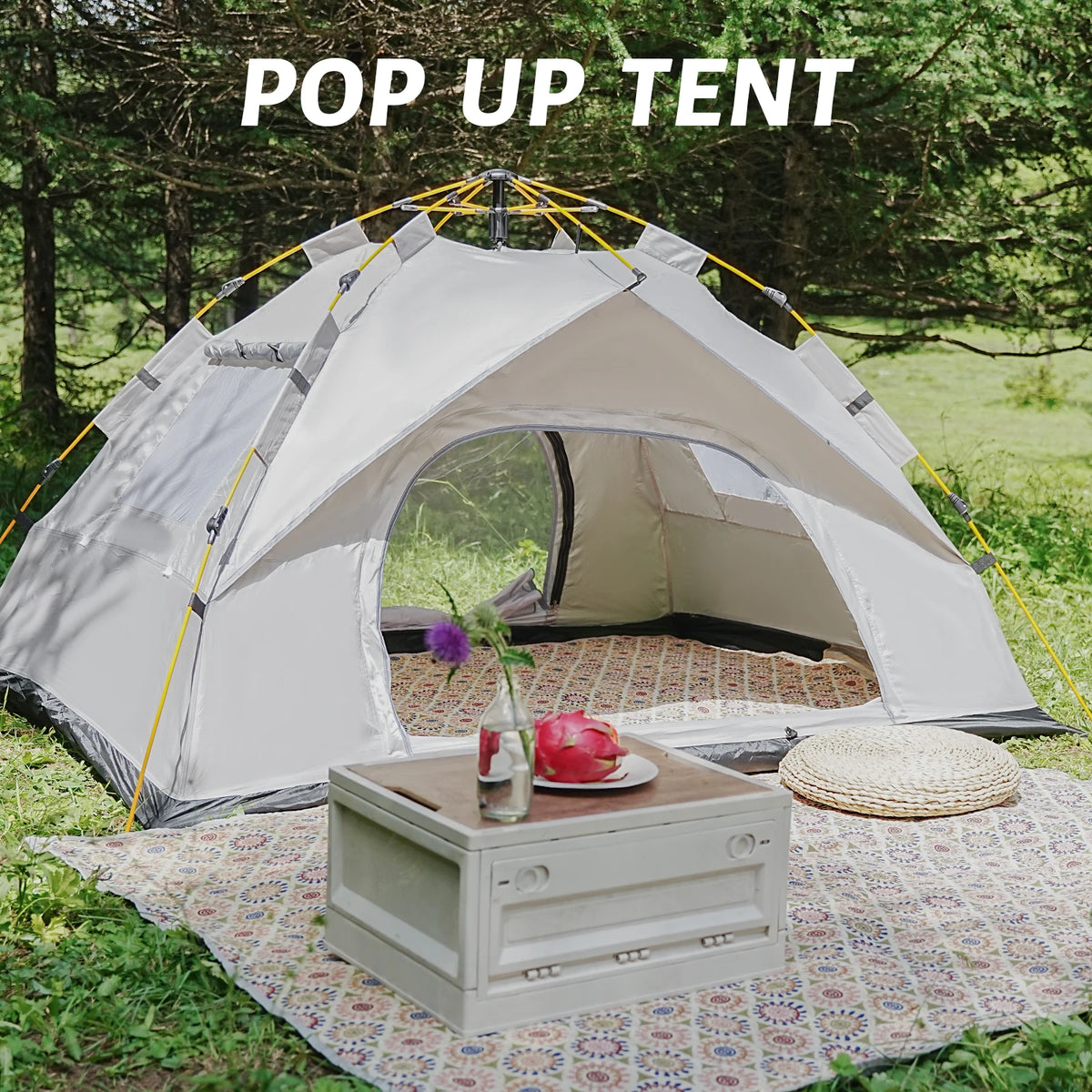 Pakicetus Instant Pop Up Dome Tent For Outdoor Camping Adventure