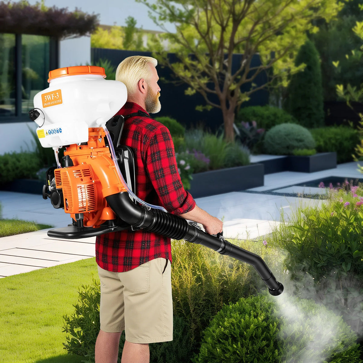 Portable Backpack Gas Sprayer For Orchard And Garden