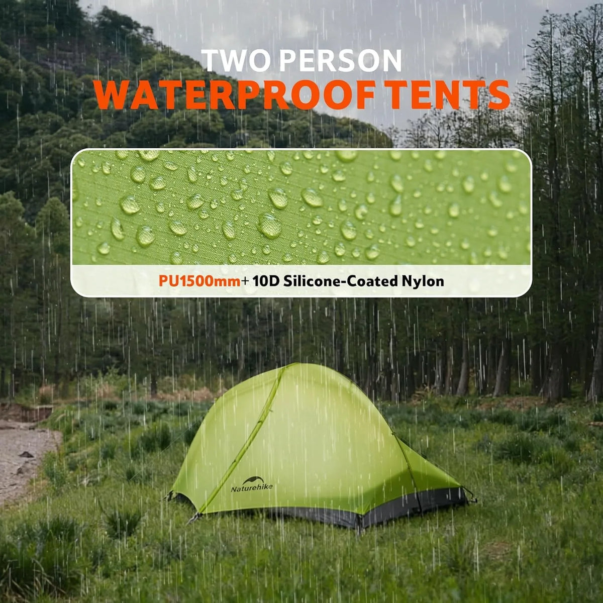 Naturehike Star Trail EXT Dual Layer Ultralight Nylon Hiking Tent